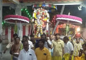  கோவிலில் மாசிமக தேர்த்திருவிழா அன்ன வாகனத்தில் திருவீதி உலா