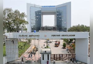  கோவை அறிவுலகம் கட்டுமானம் முடியாததால் இன்று ஆய்வு செய்கிறார் முதல்வர் ஸ்டாலின்