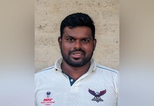  சி.டி.சி.ஏ. டிவிஷன் கிரிக்கெட் 5 விக்கெட் வீழ்த்திய சதீஷ்