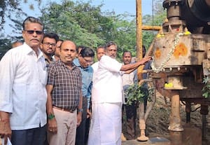  புதிய போர்வெல் அமைக்கும் பணி