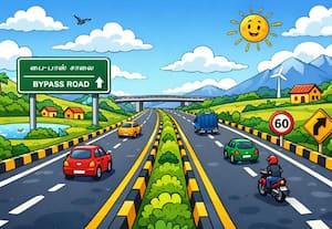 சிங்கம்புணரிக்கு பற வழிச்சாலைப்பணி ...தாமதம்: நெரிசலை குறைக்க எப்போது நடவடிக்கை