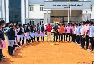  அரசு கலைக்கல்லுாரியில் தடகள போட்டிகள் துவக்கம்