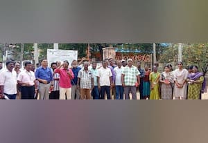  மின்வாரிய அலுவலர்கள் கண்டன ஆர்ப்பாட்டம்