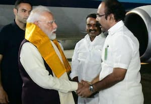  சென்னை வந்தார் பிரதமர் நரேந்திர மோடி புதுச்சேரி, மதுரை நிகழ்ச்சிகளில் பங்கேற்பு