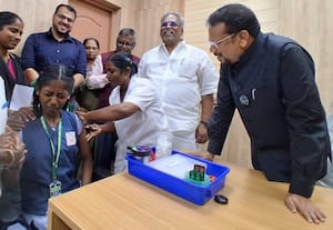  புதுச்சேரியில் இலவச எச்.பி.வி., தடுப்பூசி கவர்னர் கைலாஷ்நாதன் துவக்கி வைப்பு