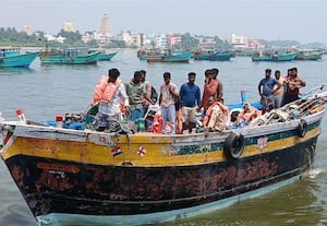  இந்தியா, இலங்கை பாதுகாப்பில் கச்சத்தீவு திருவிழா : 12,000 பக்தர்கள் பங்கேற்பு