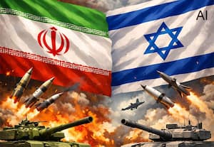 ஈரான் - இஸ்ரேல் மாறி மாறி குண்டு வீசி தாக்குதல்; மேற்காசிய நாடுகளில் சேதம்