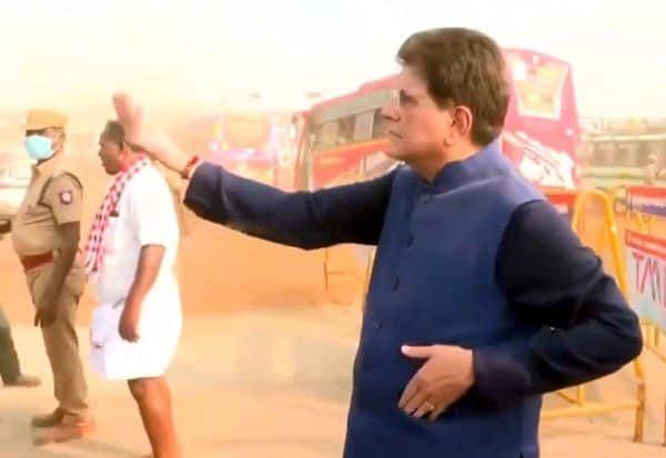  பிரதமர் கூட்டத்திற்கு மக்களை வரவிடாமல் தடுத்ததாக தி.மு.க., அரசு மீது குற்றச்சாட்டு 