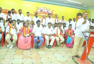  த.வெ.க., செயல்வீரர்கள் கூட்டம்