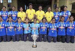  தேசிய சப் - ஜூனியர் வாலிபாலில் தமிழக சிறுமியர் 'சாம்பியன்' அனல் பறந்த பைனலில் மே.வங்க அணியை வீழ்த்தினர்