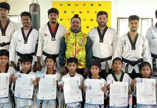 டேக்வாண்டோ பிளாக் பெல்ட்