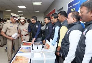  பெங்களூரில் மூன்று இடங்களில் 'ரெய்டு' ரூ.13.55 கோடி போதைப்பொருள் பறிமுதல்