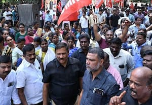  எஸ்.ஆர்.எம்.யூ., ஆர்ப்பாட்டம்