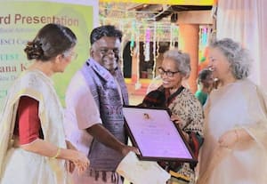  புதிய தலைமுறை ஆசிரியர் சமஸுக்கு 'மாயா கோனே' விருது