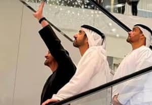 ஈரான் எங்களை ஒன்றும் செய்ய முடியாது; துபாய் மாலில் நடந்து சென்ற அதிபர், இளவரசர்