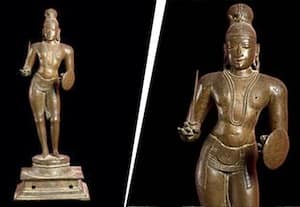  திருடப்பட்ட 16ம் நுாற்றாண்டு தமிழக சிலை ஒப்படைத்தது பிரிட்டன் அருங்காட்சியகம்