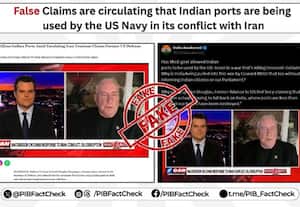 இந்திய துறைமுகங்களில் இருந்து ஈரான் மீது தாக்குதலா? வெளியுறவுத்துறை அமைச்சகம் மறுப்பு