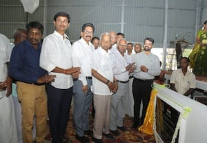  அரசு மேல்நிலைப்பள்ளியில் கலையரங்கம் திறப்பு