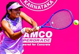  கலபுரகியில் டென்னிஸ் போட்டி காலிறுதிக்கு முன்னேறிய அங்கிதா 