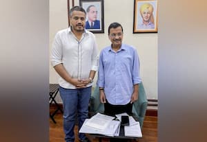  கெஜ்ரிவாலுடன் ரோஹித் பவார் சந்திப்பு