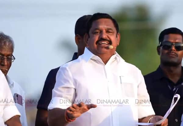அதிமுகவில் இருந்து நீக்கப்பட்டவர்கள் செல்லாக்காசுகள்: இபிஎஸ் பேச்சு