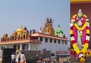  எம்.ஜி.ஆர்., கோவிலுக்கு கும்பாபிஷேகம்; சைதை துரைசாமி, வி.ஐ.டி., வேந்தர் விஸ்வநாதன் பங்கேற்பு