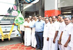  புதிய வழித்தடத்தில் டவுன் பஸ் சேவை