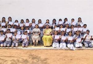  மங்கலம் கதிரவன் பள்ளி மாணவர்கள் அபாரம்