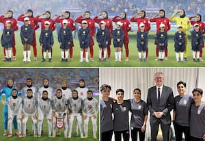 தேசிய கீதம் பாட மறுத்த ஈரான் கால்பந்து வீராங்கனைகள் 5 பேருக்கு ஆஸி., விசா