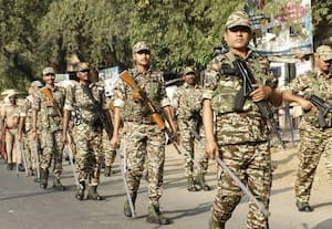  தேர்தல் பணிக்கு துணை ராணுவப் படை வருகை