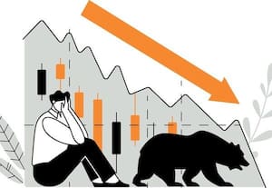  மீண்டும் சரிவு பாதையில் சந்தை: 5 லட்சம் கோடி ரூபாய் இழப்பு