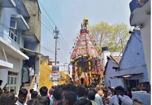   குமாரபாளையம் காளியம்மன் கோவிலில் தேர்த்திருவிழா