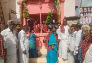  வடக்கனந்தல் பேரூராட்சியில் குடிநீர் தேக்க தொட்டி திறப்பு