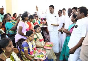  சமுதாய வளைகாப்பு விழா எம்.எல்.ஏ., சீர்வரிசை வழங்கல்