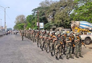  எல்லை பாதுகாப்பு படை கொடி அணிவகுப்பு