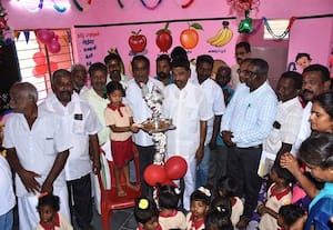  அங்கன்வாடி மைய கட்டடம் திறப்பு