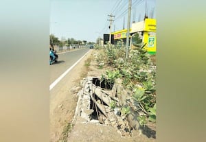  சேதமான கழிவுநீர் வடிகால்வாய் மூடியை சீரமைக்க கோரிக்கை