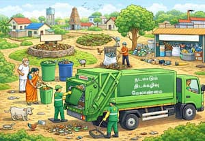 ஊராட்சிகளில் திடக்கழிவு மேலாண்மை திட்டம்    ﻿ முடக்கம்  : ரோட்டோரங்களில் குப்பையை கொட்டி எரிப்பு