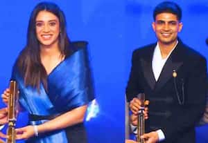 சுப்மன் கில், ஸ்மிருதிக்கு விருது: பி.சி.சி.ஐ., கவுரவம்