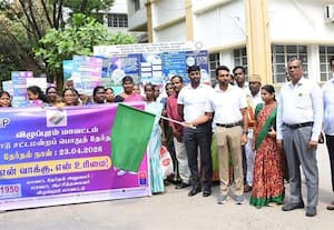  வாக்காளர் விழிப்புணர்வு ஊர்வலம்