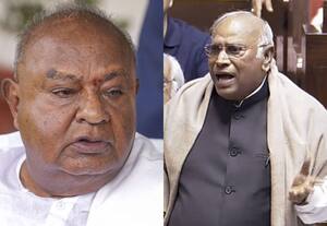 காங்கிரஸ் கட்சியுடன் விவாகரத்து: கார்கேவுக்கு தேவகவுடா பதிலடி