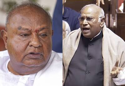 காங்கிரஸ் கட்சியுடன் விவாகரத்து: கார்கேவுக்கு தேவகவுடா பதிலடி