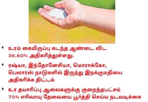  'ஆர்டர் போட்டும் யூரியா வரவில்லை ஒரு மாதம்தான் சமாளிக்க முடியும்' தட்டுப்பாட்டால் தவிக்கும் வினியோகஸ்தர்கள்