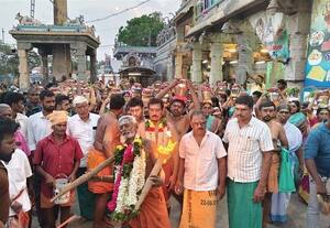  ஸ்ரீ கரிவராஜ பெருமாள் கோவில் 77வது ஆண்டு யுகாதி தீர்த்த குட விழா
