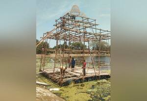  சின்னம்மன் கோவிலில் தெப்ப திருவிழா