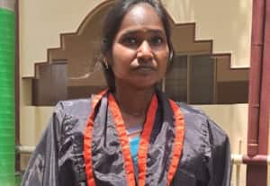 அரசு பஸ் -- கன்டெய்னர் லாரி மோதியதில் பெண் உயிரிழப்பு