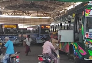 உத்திரமேரூரில் புது பேருந்து நிலையம் அமைக்காததால் அதிருப்தி:  5 ஆண்டாக ஓரிடம்கூட தேர்வு செய்யாததால் கண்டனம்