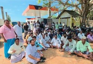  மானிய டீசல் பங்க் மாற்றம் மீனவர்கள் முற்றுகை