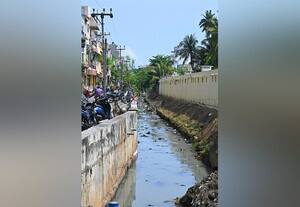  வாய்க்கால் துார் வாரும் பணி