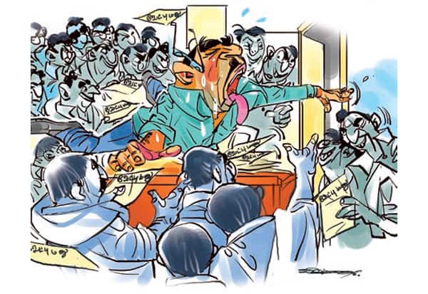  த.வெ.க., வேட்பாளர் தேர்வு: 50 பேரிடம் விஜய் நேர்காணல்